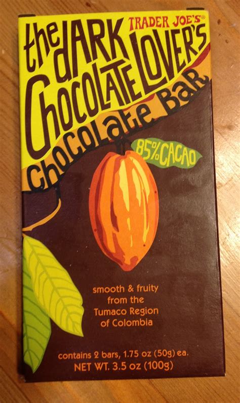 trader joe's dark chocolate